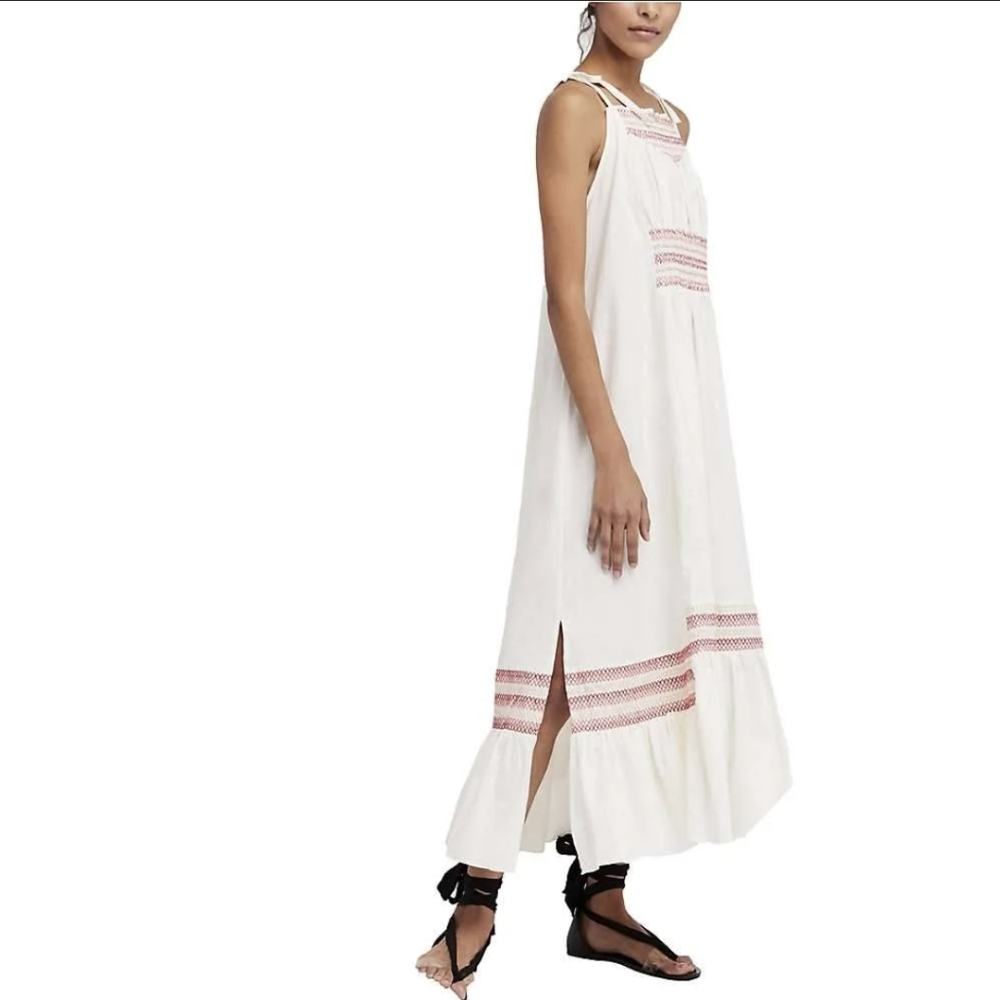 Free People Another Love Smocked Midi size S